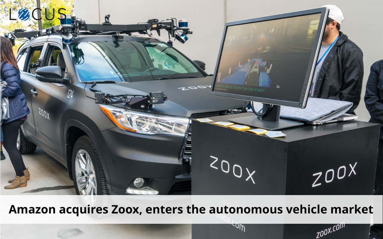 Amazon acquires Zoox, makes entry into the autonomous vehicles market