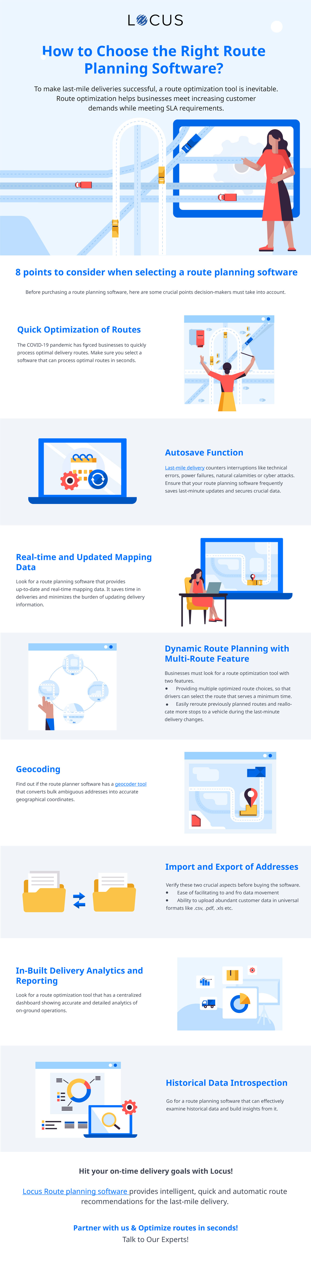 [Infographic] How to Choose the Right Route Planning Software?