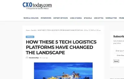 5 tech logistics platforms