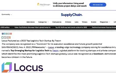 supply chain digital top logistics tech startup