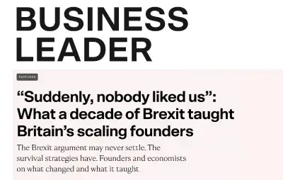 What a decade of Brexit