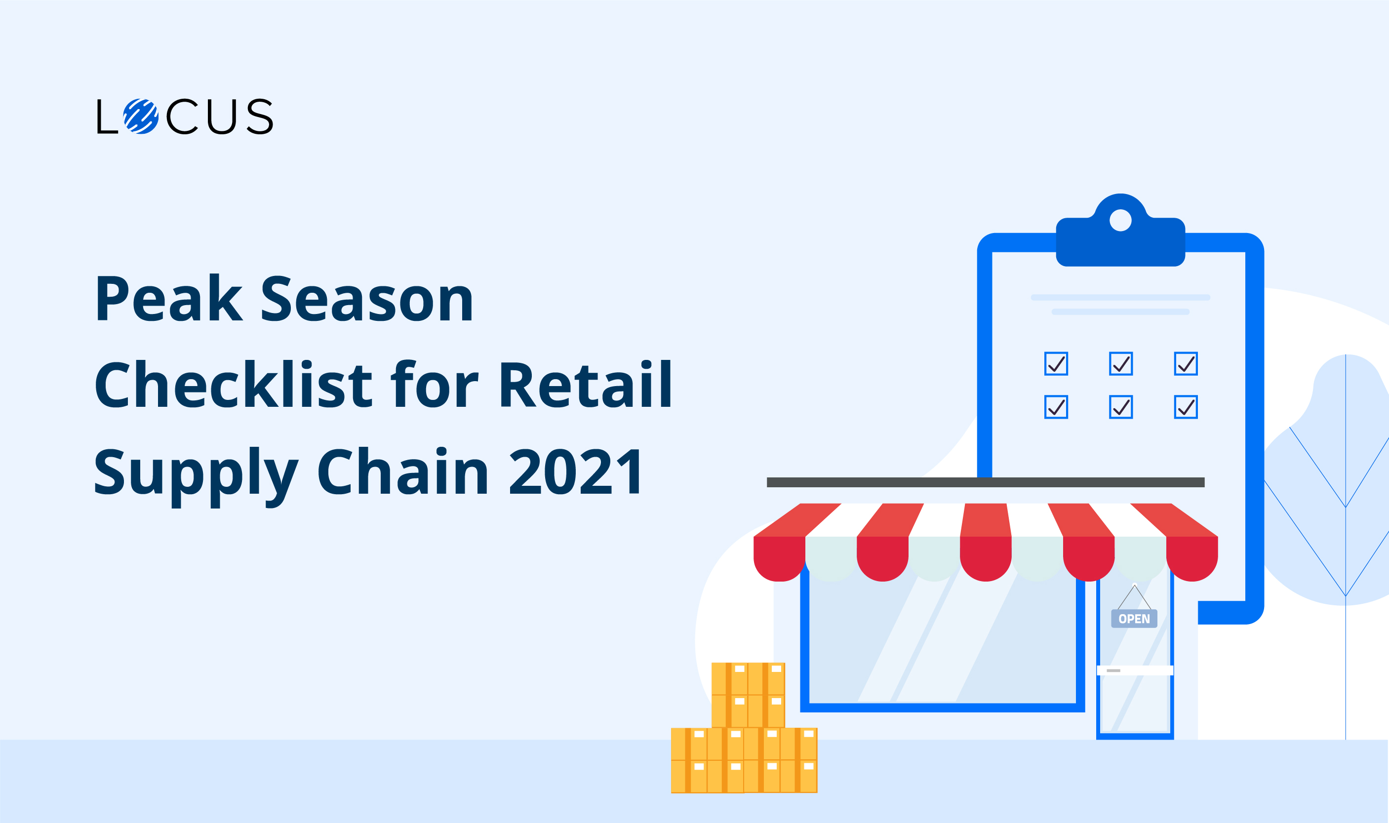 Peak Season Checklist for Retail Supply Chains: 2021