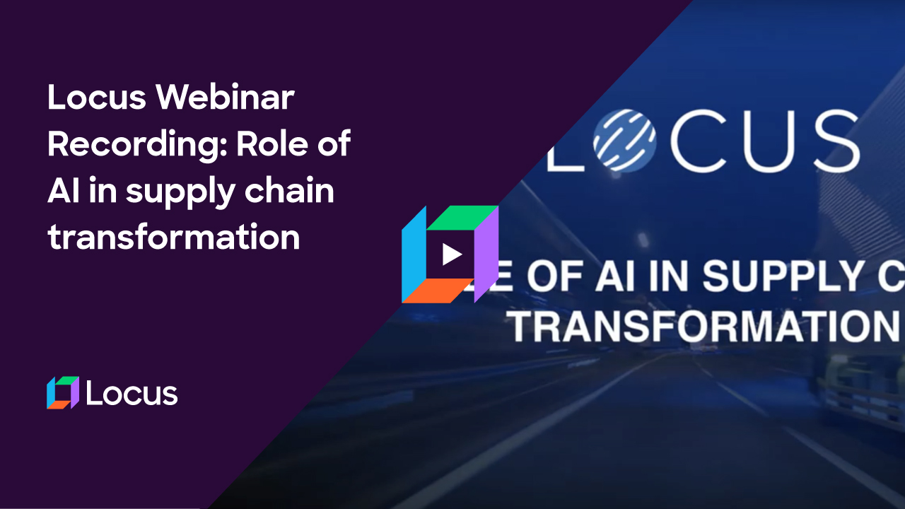 Webinar Recording: Role of AI in Supply Chain Transformation | How AI Is Reshaping The Supply Chain