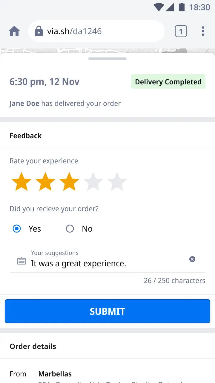 Structured Feedback Capture Dashboard Image