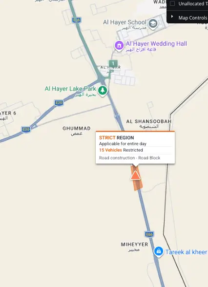 delivery planning dashboard image