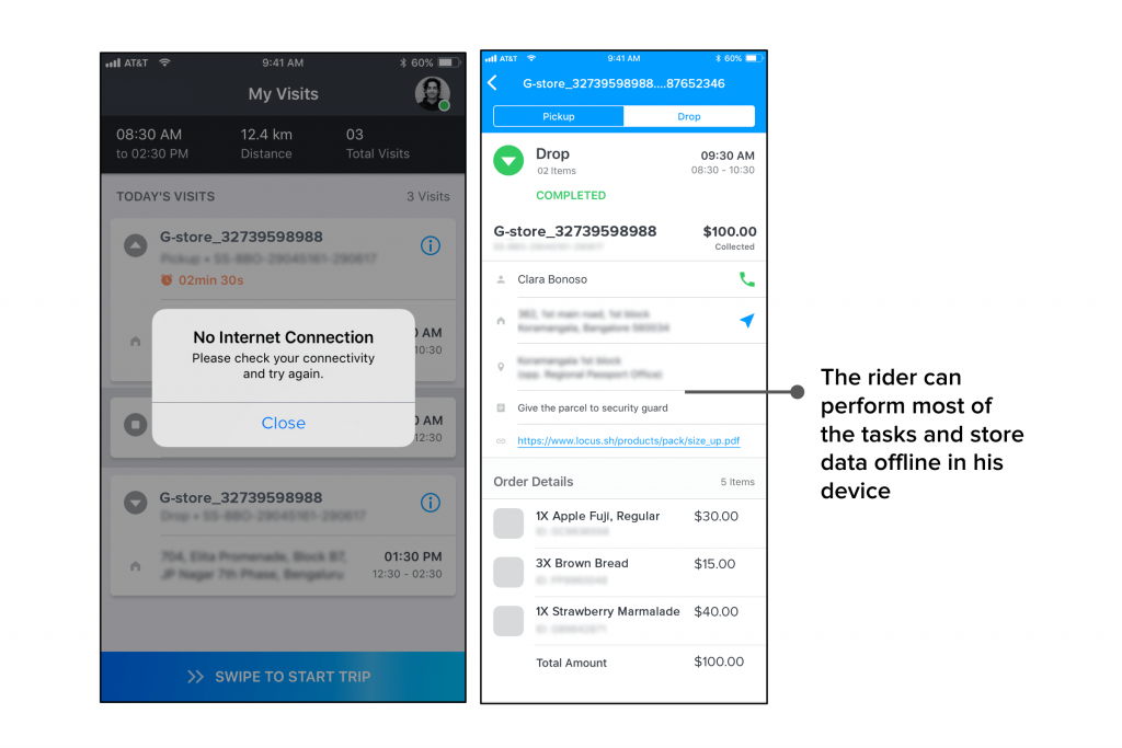 Locus App_Lack of Internet Connectivity