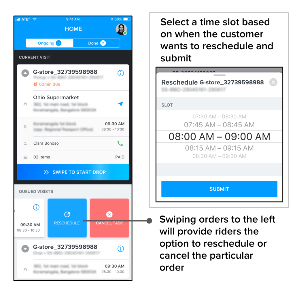 Locus App_Unavailability of customers