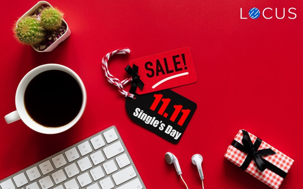 Locus singles day campaign banner