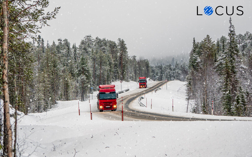 Impact of logistics breakdown on supply chain during the winter season