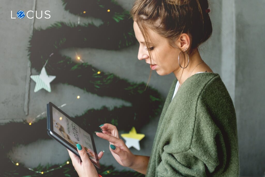 Locus helps to track orders with order management software during holiday season