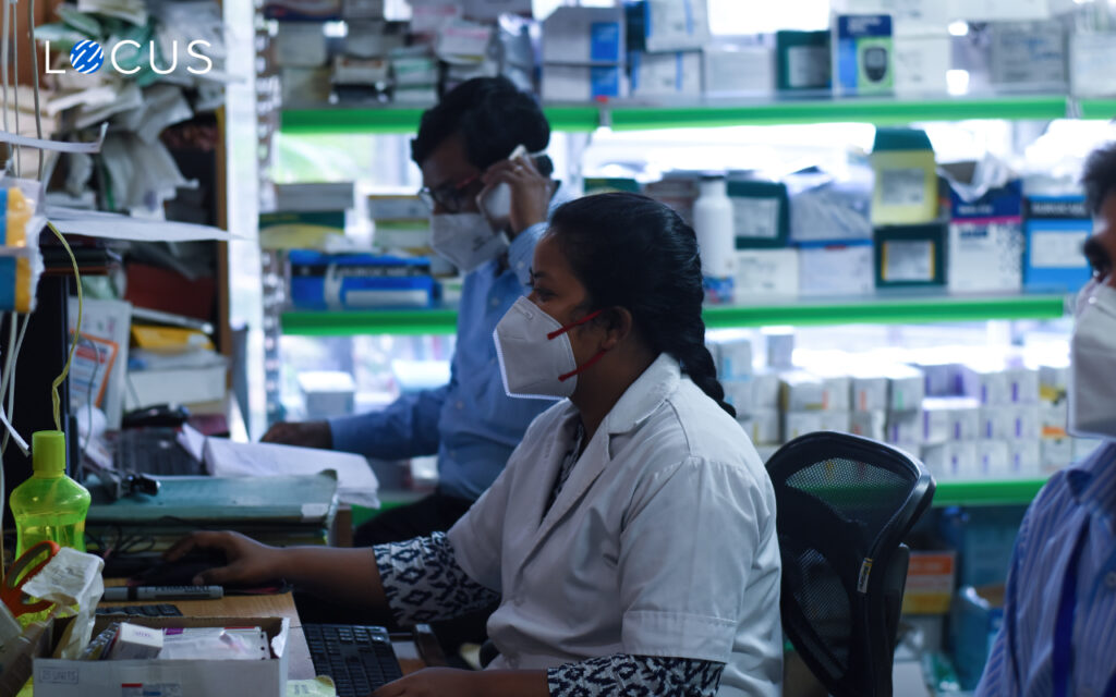 E-pharma employees went digitilization for last mile