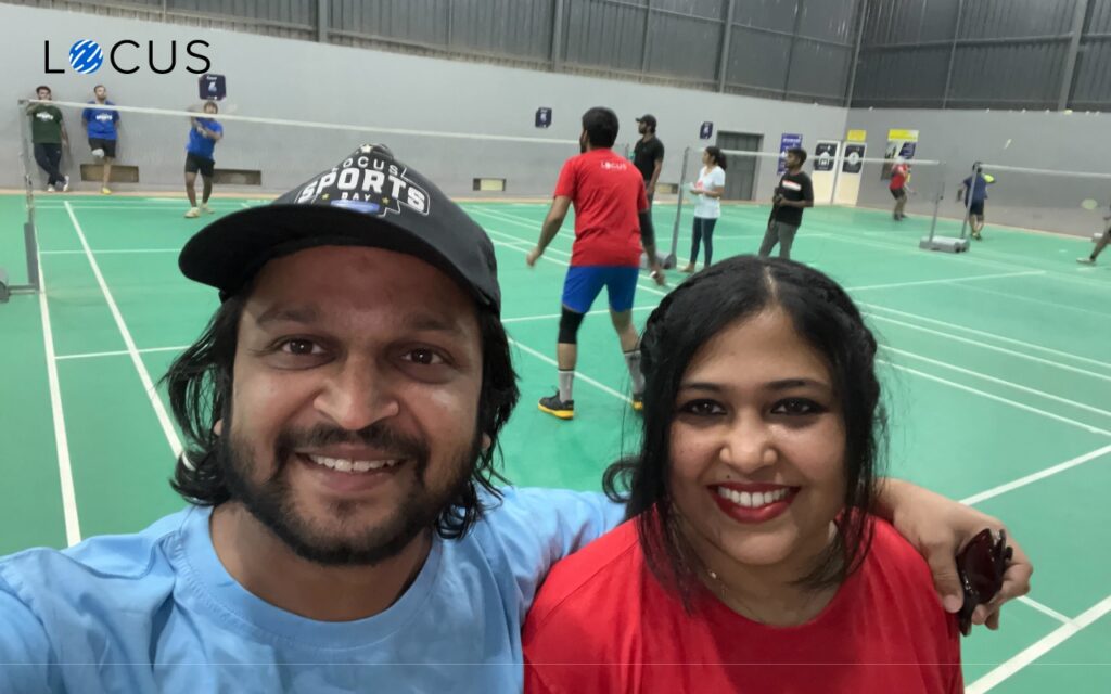 Locus CEO Locus CEO - Nishit and HR - Bindhu