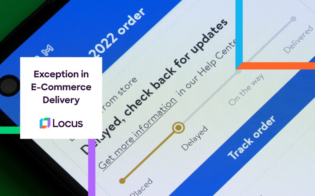Logistics control tower dashboard displaying real-time alerts, order reallocation triggers, route deviations, and automated exception workflows across a distributed retail network.