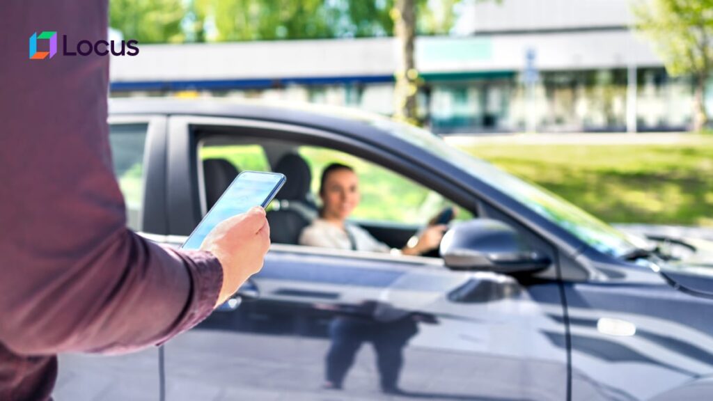 Locus DMP for curbside delivery Customer using Locus DMP for curbside delivery