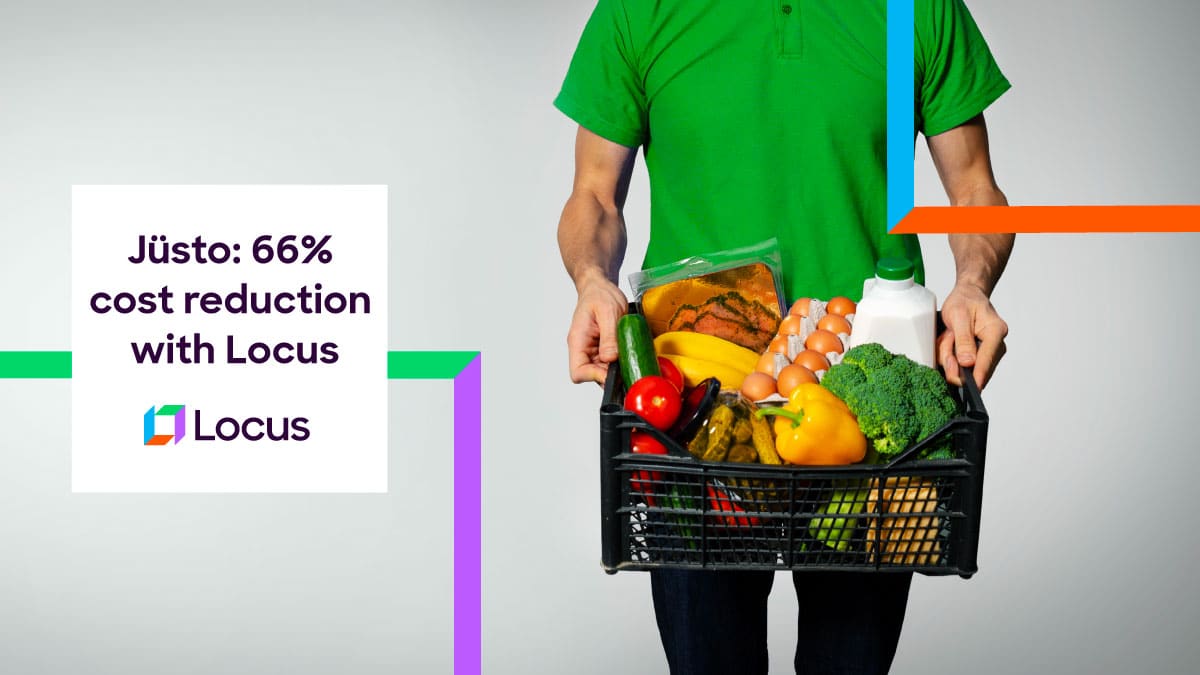 Justo reduced 66% delivery cost with locus