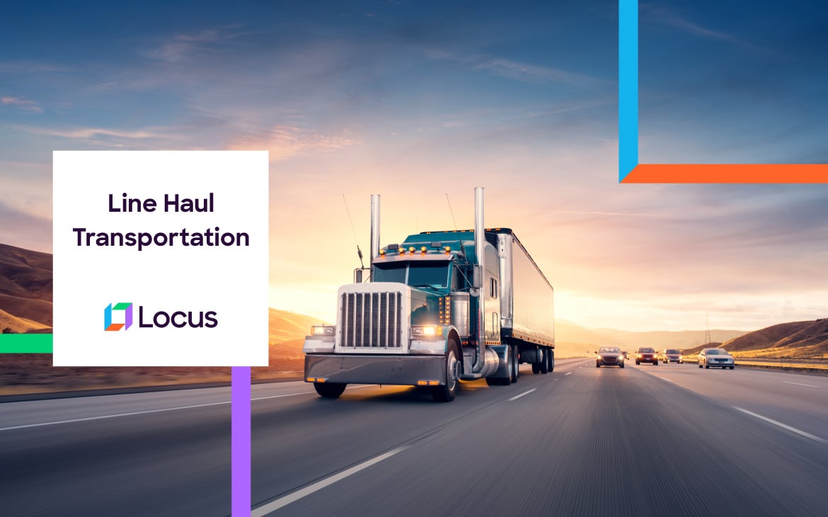 Line haul transportation