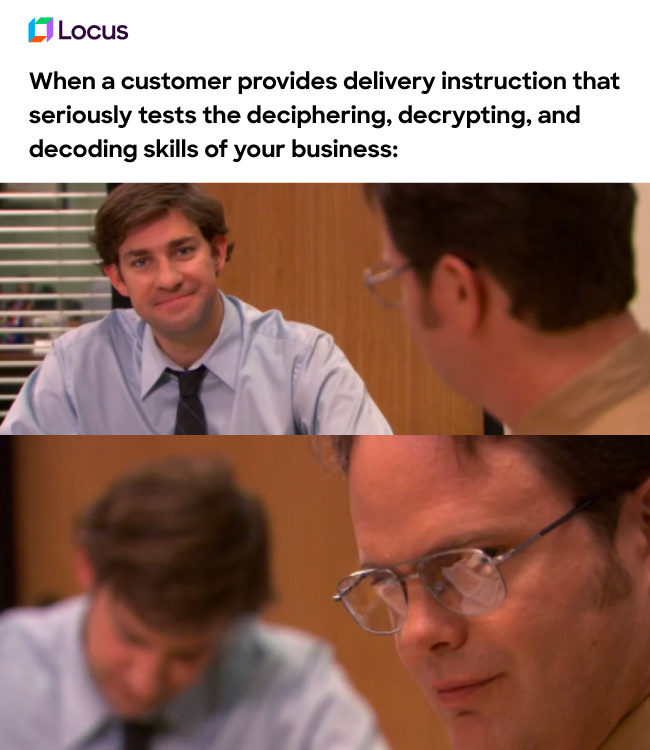 Delivery instructions matter