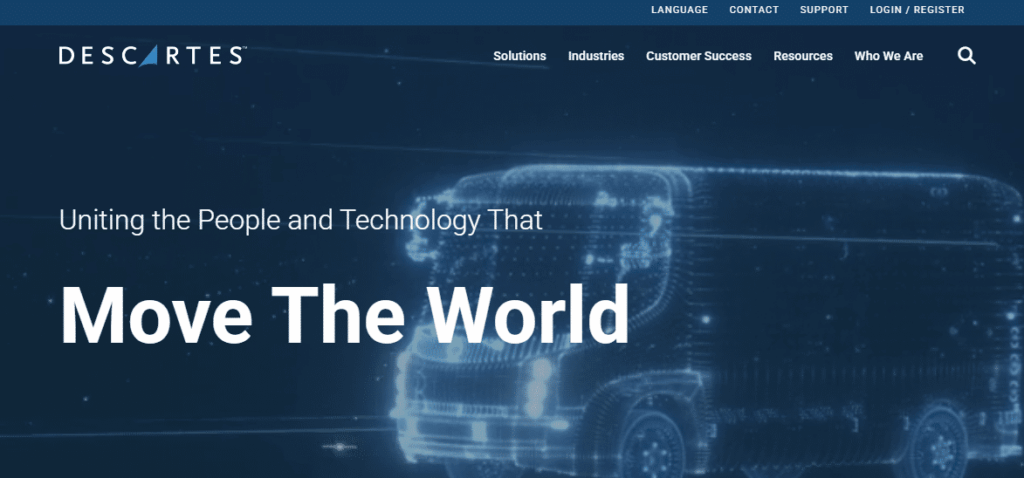 Descartes Systems Group homepage