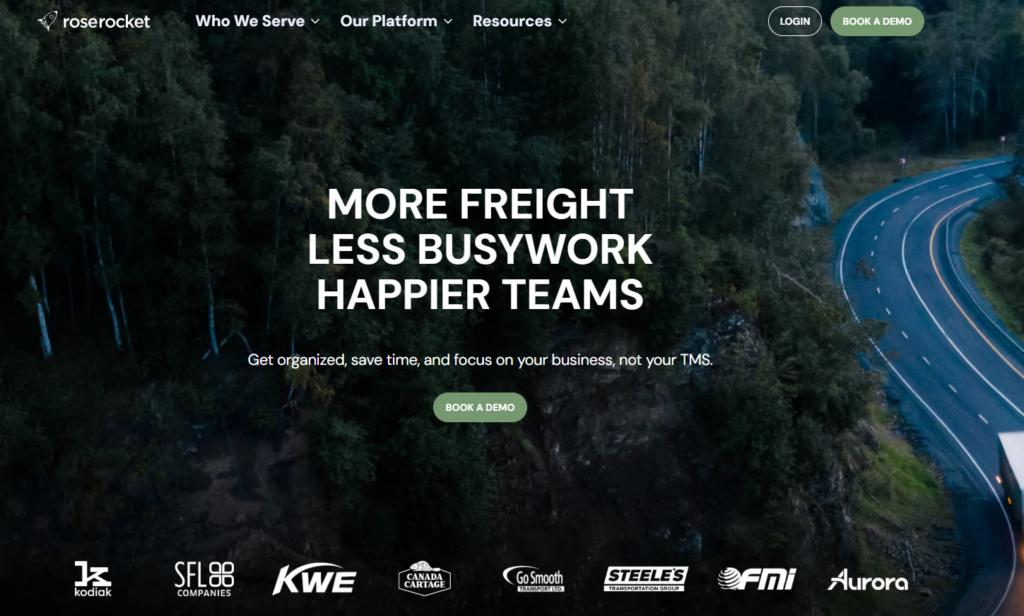 Rose Rocket homepage