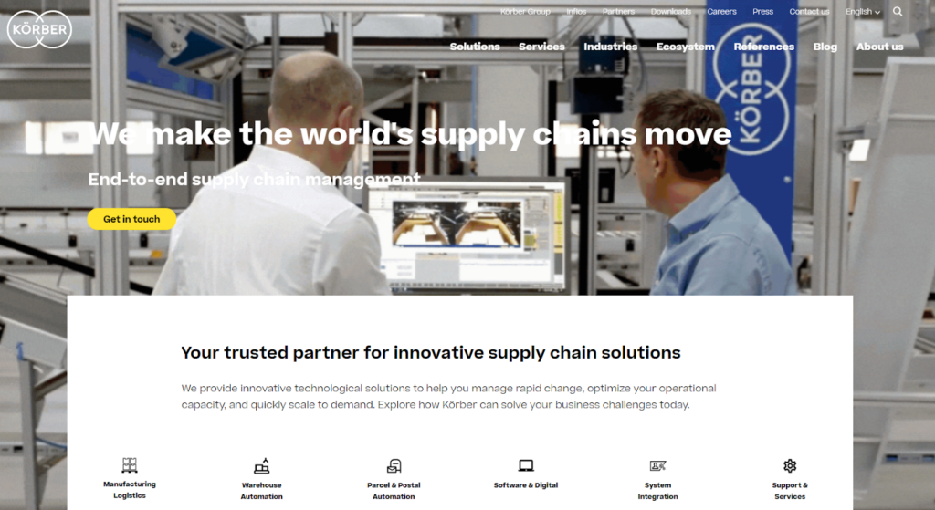 Körber homepage