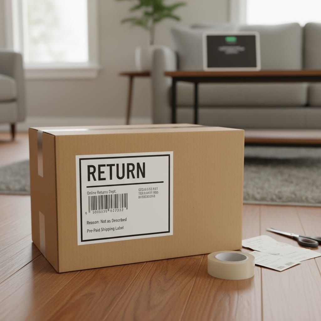 Optimized returns process ensures smooth customer experience