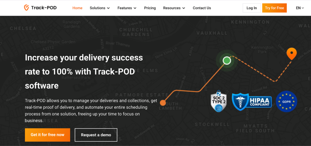 Track-POD homepage
