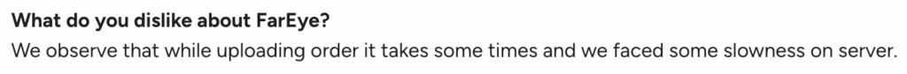 Dashboard or interface loading slowly during order upload or task assignment.
