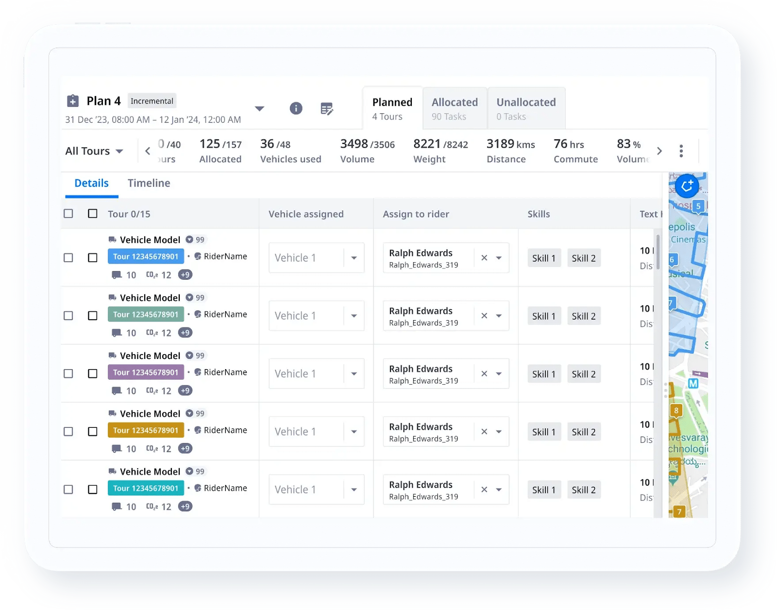 AI-powered delivery management software