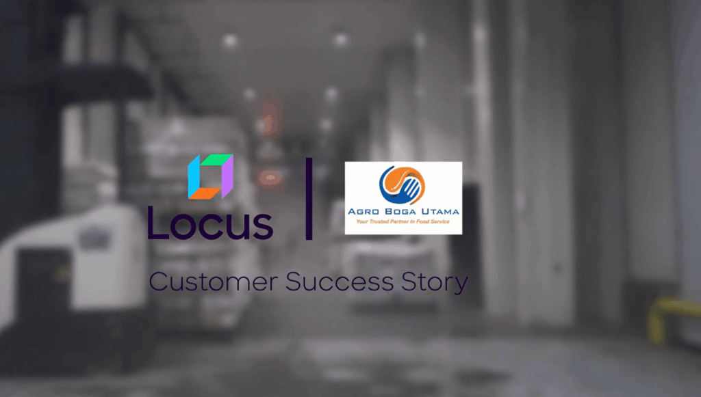 PT Agro Boga Utama cold chain distribution network optimized with Locus Transport Management System for automated routing and real-time tracking.