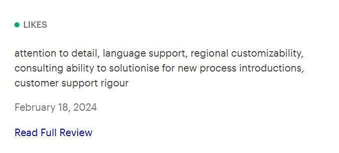 Gartner review for Locus