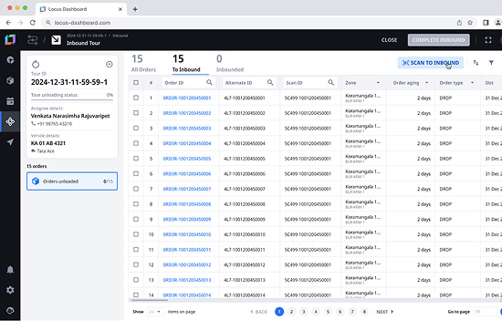 Locus platform overview showing integrated assignment logic, live tracking, and SLA controls in one dispatch management system for enterprise retail and logistics operations